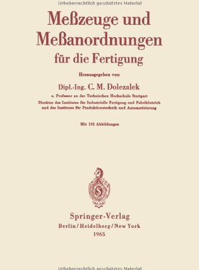 【预订】Messzeuge Und Messanordnungen: Fur D...