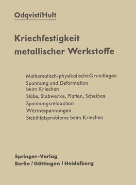 【预订】Kriechfestigkeit Metallischer Werkstoffe