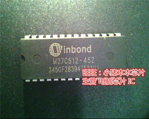 W27C512-45Z  DIP全新现货 一起售