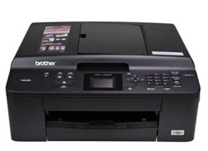 兄弟MFCj430W兄弟MFC J825DW家用A4彩色多功能打印复印传真一体机