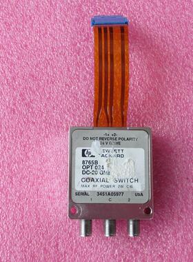 8765B Agilent SMA 24V DC-20GHz 单刀双掷 射频同轴开关