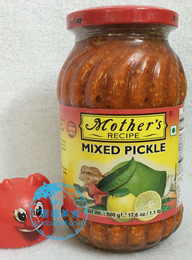INDIAN FOOD印度食品 MOTHER'S MIXED PICKLE 混合什锦泡菜辣椒酱
