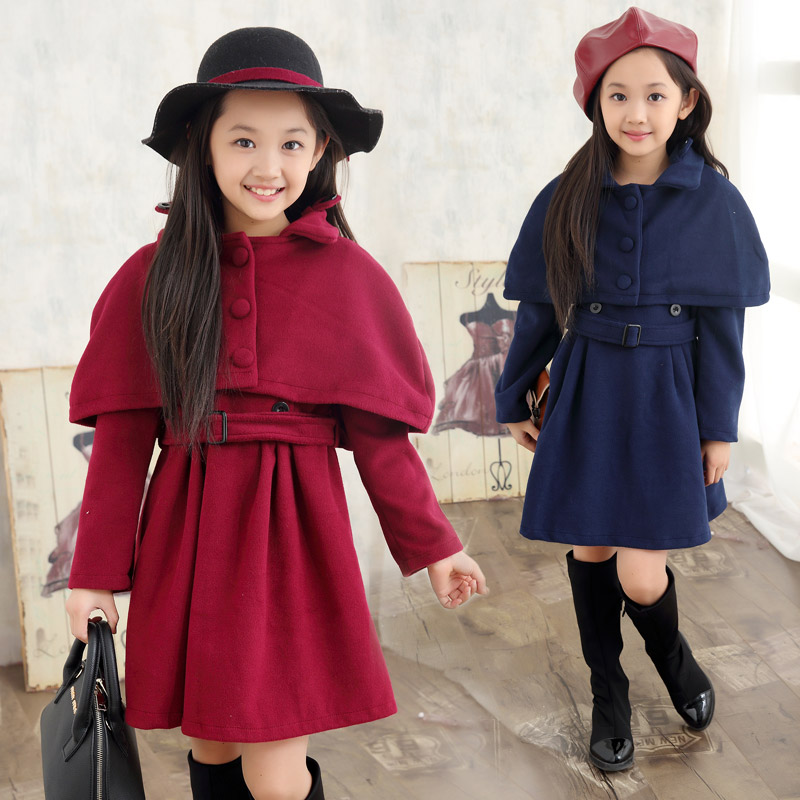 Manteau pour fille en mélange - Ref 2161923 Image 1