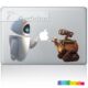 瓦力 MACBOOK 机器人总动员 笔记本贴纸 苹果电脑贴 AIR PRO