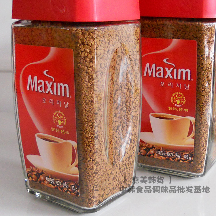 韩国进口大颗粒无糖0添加咖啡