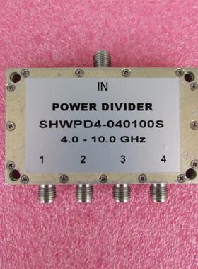 SHWCB4-040100S  4-10GHz 10W SMA 4路 一分四 功分器