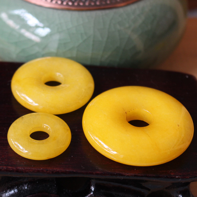 饰品配件黄玉髓瑞晨玉石