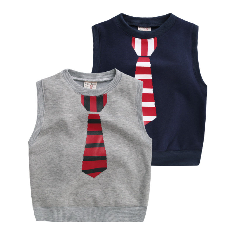 Boys and girls thick vest 2016 autumn and winter children 's clothing children vest vest velvet jacket tide U1385