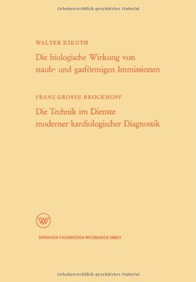 【预售】Die Biologische Wirkung Von Staub- Und Gasform...