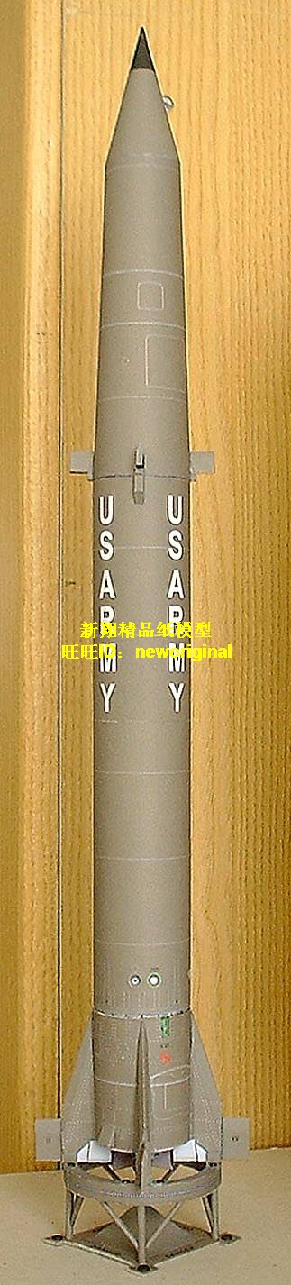 【新翔模型】美国红石中程弹道导弹巡航导弹洲际弹道导弹模型