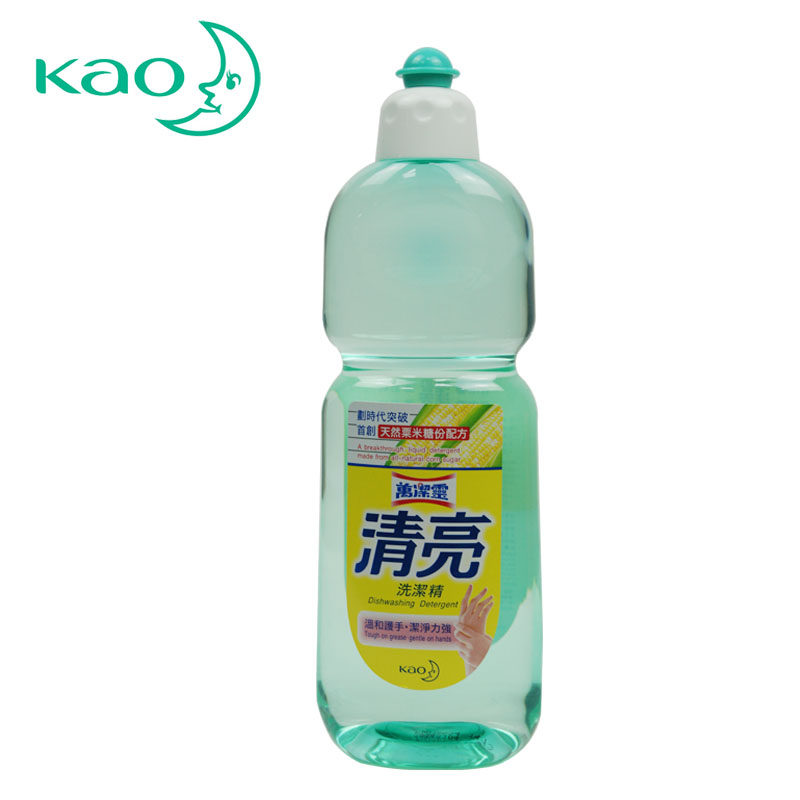 包邮正品 台湾花王清亮洗洁精1L温和不伤手 水果蔬菜餐具通用