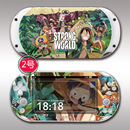 海贼王 动漫游戏贴纸 路飞PSV痛贴彩贴彩膜配件 贴膜 PSV2000痛机