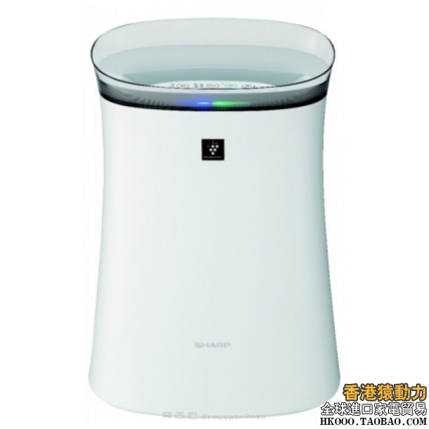 香港代购 Sharp 夏普 FP-F40A-W 活性炭除臭空气清新净化器