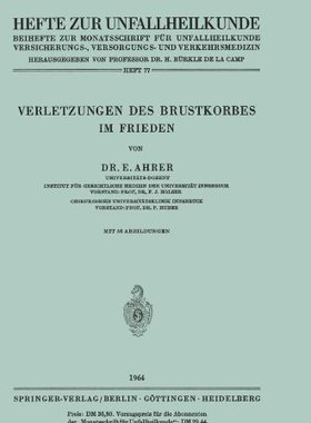【预订】Verletzungen Des Brustkorbes Im Frieden