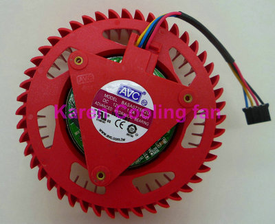 全新AVC BASA0725R2U 12V 1.20A ATI HD5870 HD5970 涡轮显卡风扇
