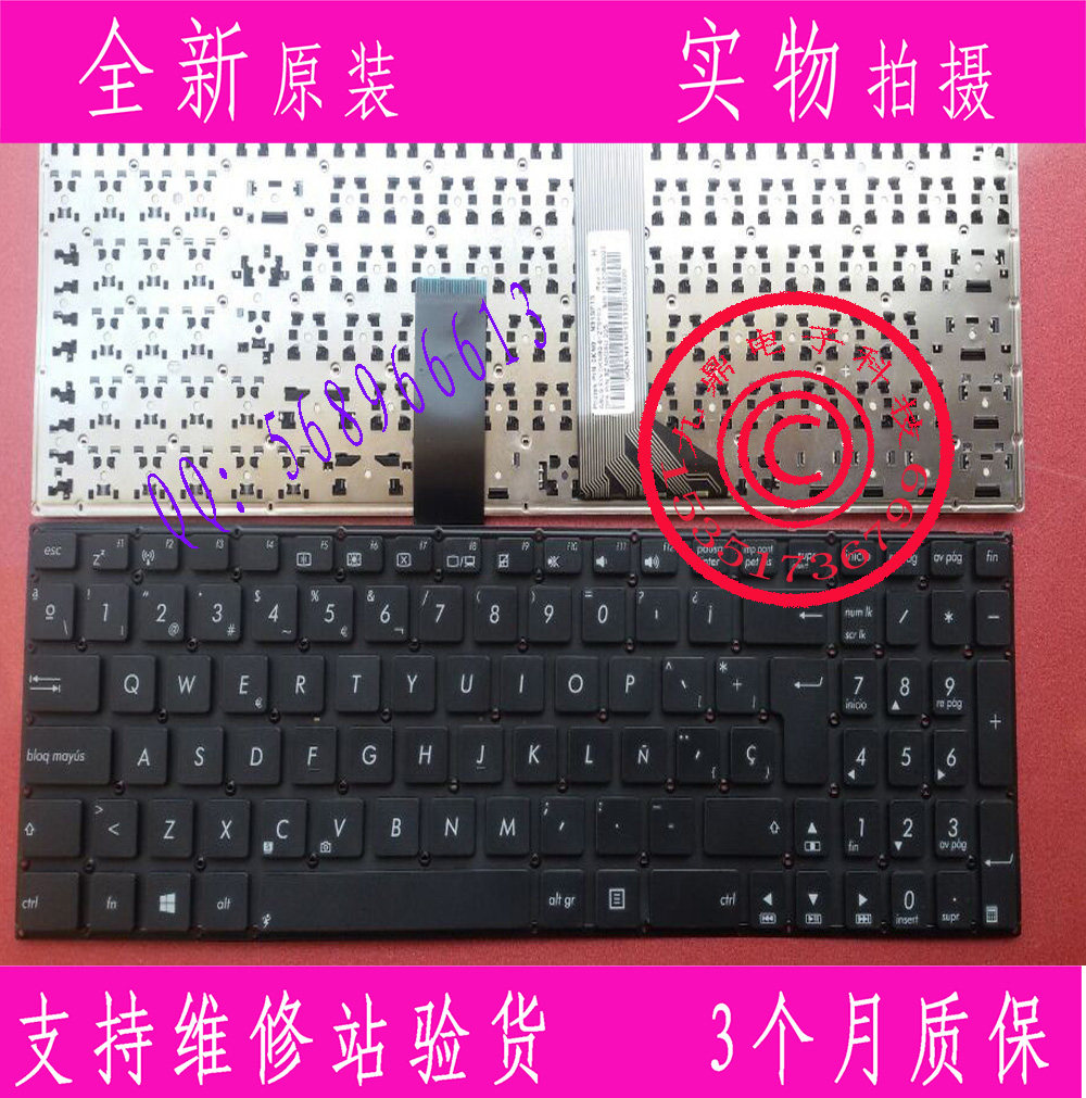 华硕ASUS K56 K56C A56C A56 S56C S550 S500C R505C SP 键盘