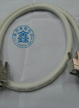 SCSI线 HPDB68母转VHDCI 68公 大68母/高密68连接线 1.8米