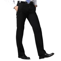 Đầu hè nam chính thức quần đen Anh kinh doanh quần mỏng chuyên nghiệp phù hợp với quần thẳng - Suit phù hợp quần tây âu