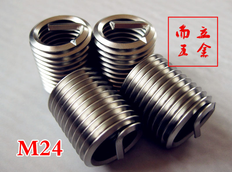 螺套M24*3 1d 1.5d 2d 2.5d 3d 304不锈钢罗套钢丝牙套螺纹护套