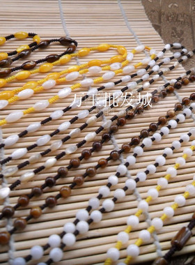 真品手工编织项链绳贝壳全新玉线珠链挂坠绳手编挂绳推荐新品直销