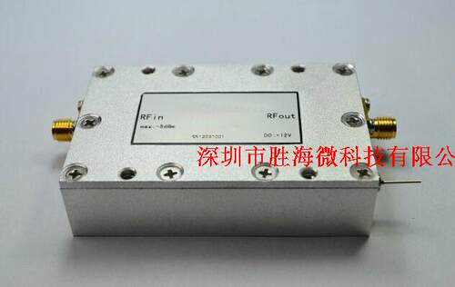 100MHz-6GHz 31.5dB 23dBm SMA RF 射频微波 宽带 中功率 放大器