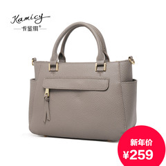 Kamicy/Ms Camilla Qi, Western leather bags shoulder bag Litchi oblique cross lines handbags bags women bags