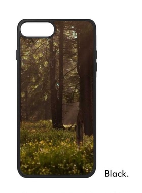 适用于iPhone线绿色森林自然景色Xr手机壳max保护套678plus硅胶11