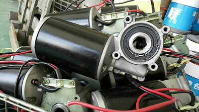 12V24V100W穿轴电机，16的6方20的6方轴施肥机电机播种机电机