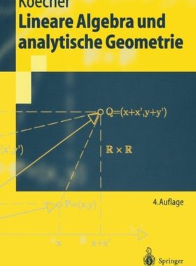 【预订】Lineare Algebra Und Analytische Geometrie