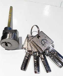 中山高利豪华入室大门锁胆 GAOLI纯铜锁芯 飞球锁具通用【正品】