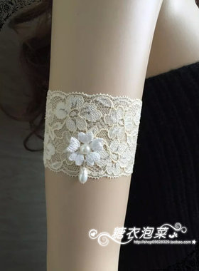 新品女纹身疤痕遮盖臂饰 蕾丝臂环 夜店配饰臂花