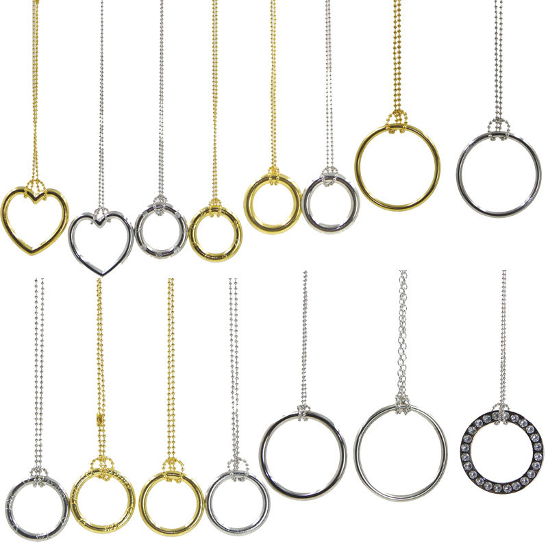 精致无缝魔结刘德华大明日环中号魔结喜结良缘 魔术项链 魔术道具