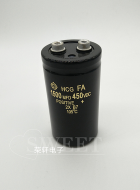 450V1500UF ,1500MFD/450VDC，50*105/65*60/50*95 日立进口电容