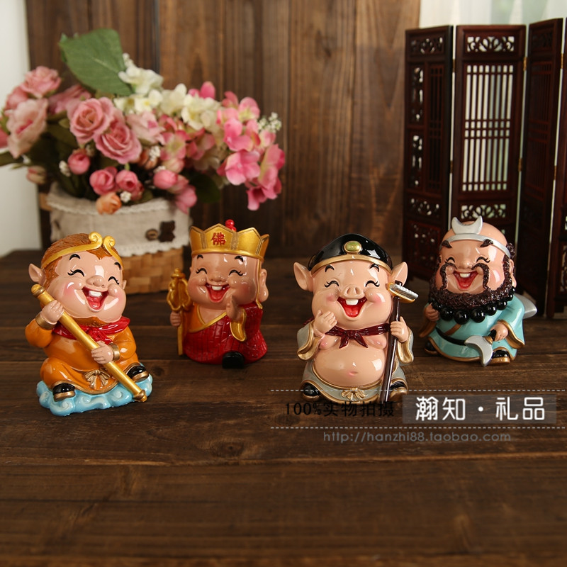 妙工坊正品西游记师徒四人存钱罐