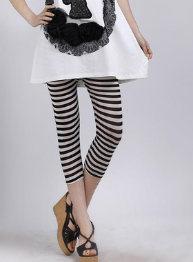 慈颜 夏季女装时尚孕妇装 时尚孕妇七分打底裤子XSMM61232