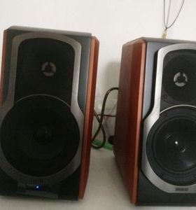 Edifier/漫步者 S2000MKII 高端2.0声道全木质书架光纤蓝牙音箱