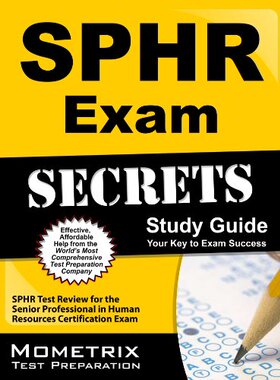 【预售】Sphr Exam Secrets Study Guide: Sphr Test Revie...