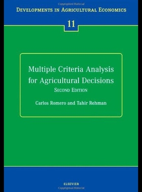【预售】Multiple Criteria Analysis for Agricultural Decis