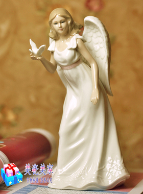 英国陶瓷新娘结婚圣洁天使摆件