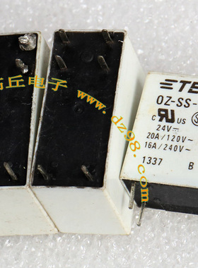TE OZ-SS-124LM1 24VDC 240V 16A 继电器