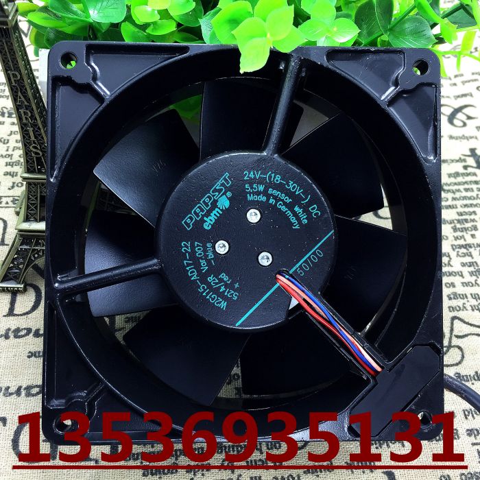 西德 W2G115-AD17-22 12738 24V 5.5W 全铁叶高温风扇