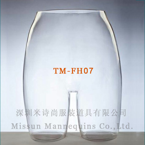 优质透明内裤模特道具 女 裤台 下半身 3D立体 镂空拍摄展示 塑料