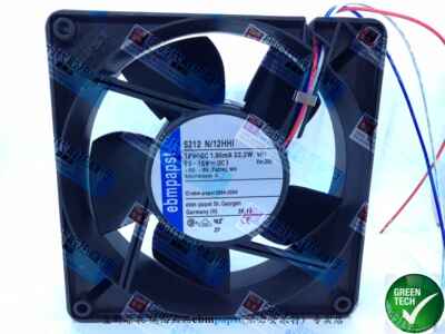 全新原装德国Ebm-papst风扇专售TYP 5212N/12HHI-205 12V 质保5年
