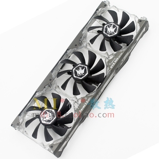影驰GTX950 HOF名人堂显卡风扇GA92O2H 960黑将GTX1060大将GTX580