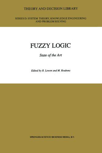 【预订】Fuzzy Logic: State of the Art
