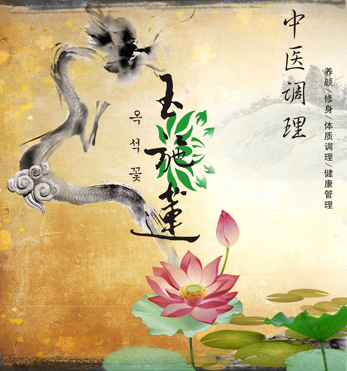 743海报印制展板写真喷绘贴纸6中医养生文化五行能量罐(1)