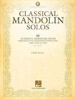 【预订】Classical Mandolin Solos (Book/Onlin...