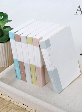 A6手帐内页方格笔记本定页手帐本日记事本子内芯日本日式手帐周边