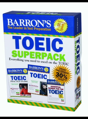 【预售】Barron's TOEIC Superpack...