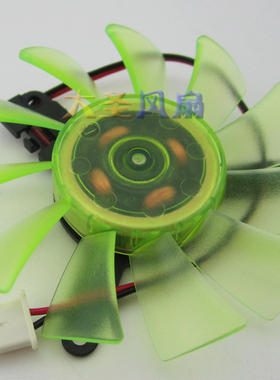 XFX讯景显卡风扇 PLD06010S12L 直径55mm 孔距42mm DC12V 0.20A